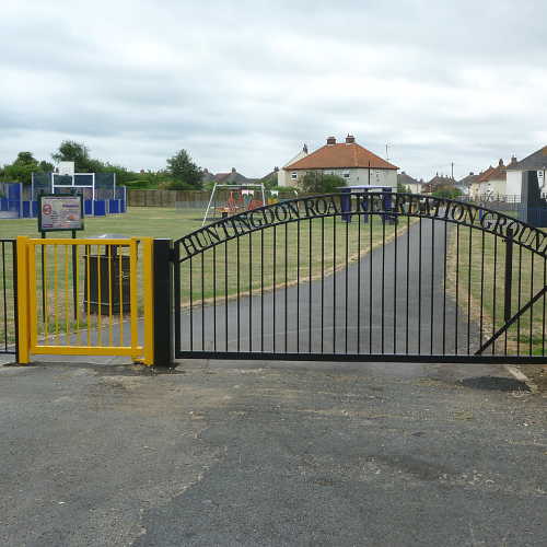 metal amenity access gates